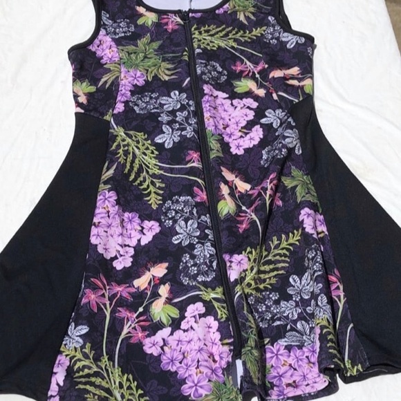 2 colorful zip-up dresses. Wmns L - Picture 5 of 7